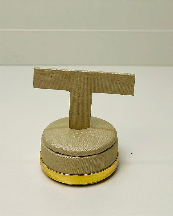 EXPOSITOR DE BRINCO T PÉROLA REDONDO COM FRISO