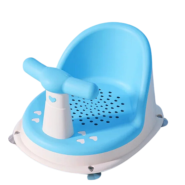 Assento para Banho - Antiderrapante - Bebês - Azul