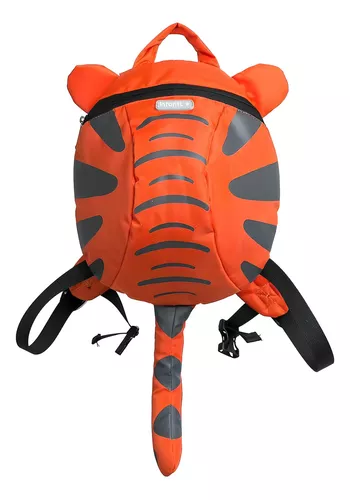 Mochila Com Guia Tigre Laranja - Infanti