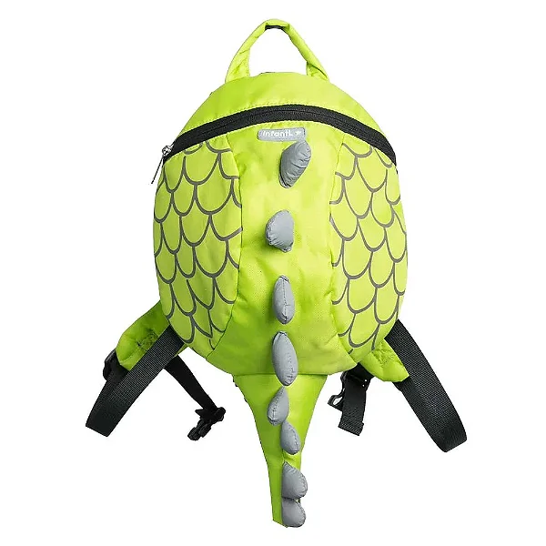 Mochila Com Guia Dino Verde - Infanti