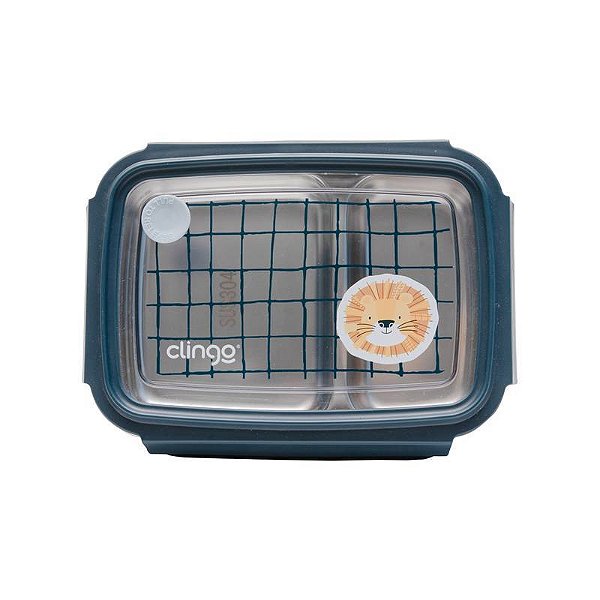 Bento Box Inox com Divisorias Luke - Clingo