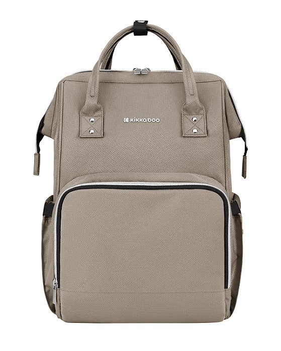 Bolsa/ Mochila Maternidade Siena Beige 2026 Kikkaboo