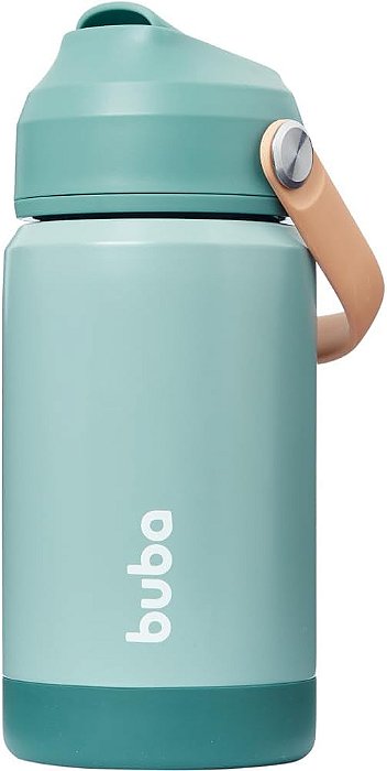 Copo térmico Parede Dupla Com Canudo Forest - Buba