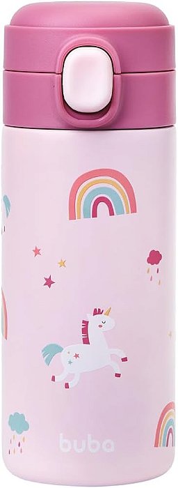 Copo térmico Parede Dupla Magic Unicórnio - Buba