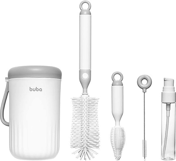 Kit Portatil Para Limpeza De Mamadeira - Buba