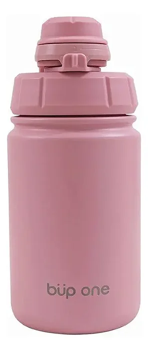 Garrafa Térmica 350ml Easy Open Rosa Büp One