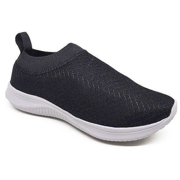 tenis liso preto feminino