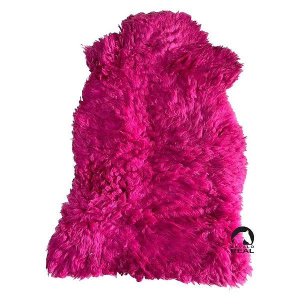 Pelego De Lã Natural Pele De Carneiro - Rosa