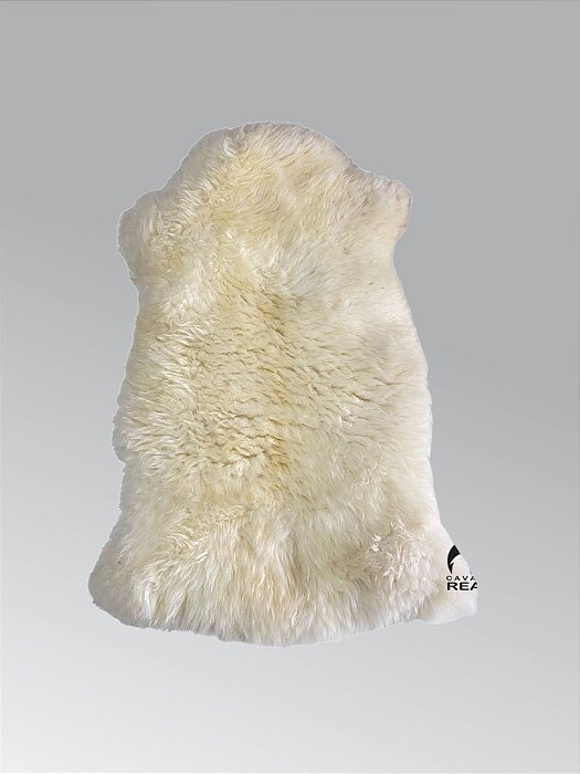 Pelego De Lã Natural Pele De Carneiro - Branco