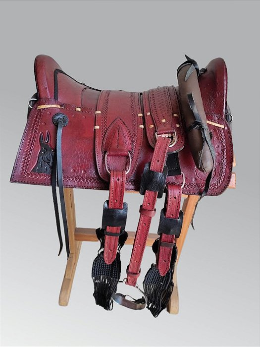 Arreio Basto Cutiano Com Maneador Completo - Havana