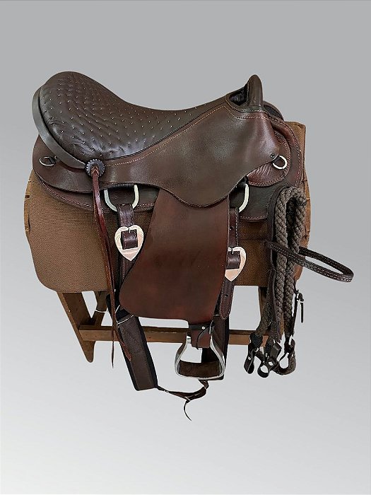 Sela Australiana Mangalarga São Bento Completa - Marrom