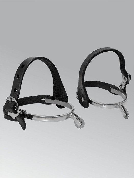 Espora Inox Roliça Serrilhada