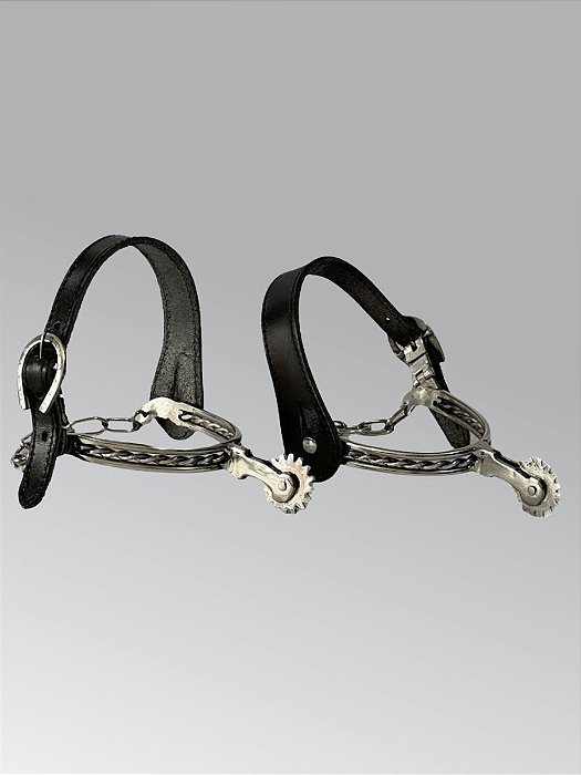 Espora Inox Mangalarga Torcida