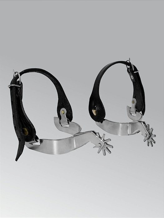 Espora Inox Quarto de Milha