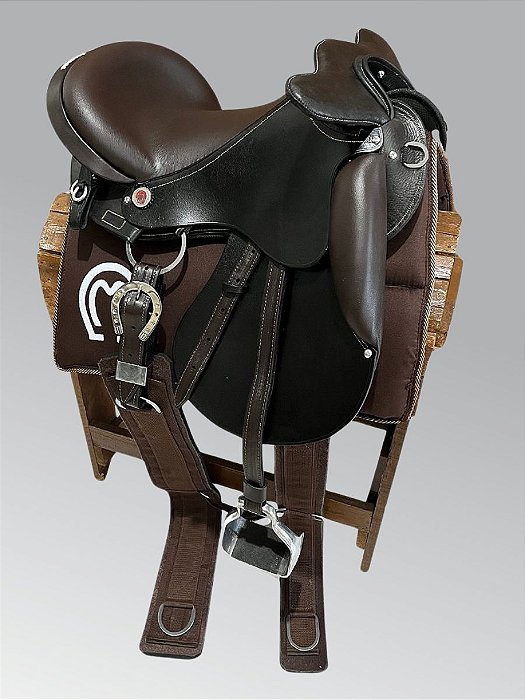 Sela de Cabeça Extreme Assento Liso - Marrom