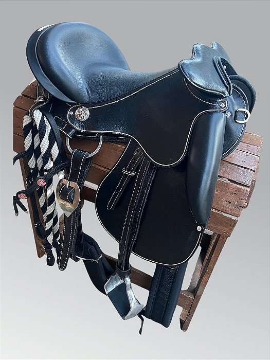 Sela de Cabeça Extreme Assento Liso - Preta