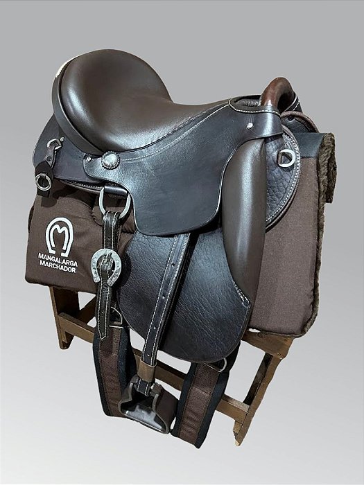 Sela Australiana Mangalarga Elite Completa - Marrom