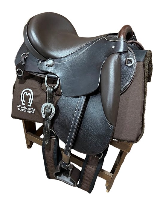 Sela Australiana Mangalarga Elite Completa - Marrom