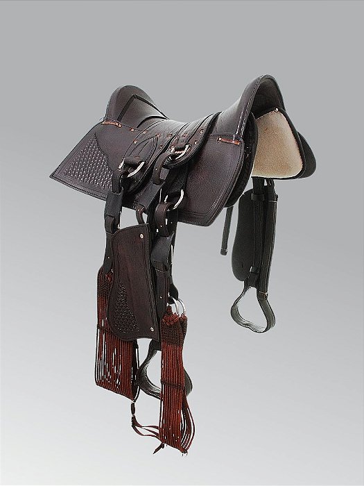 Arreio Cutiano Tradicional Para Montaria - Marrom