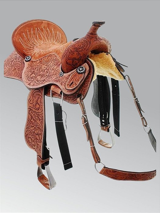 Sela Tambor e Baliza Entalhada - Cera Natural