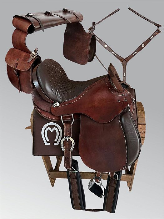 Sela São Carlos Elite Com Alforges e Peitoral