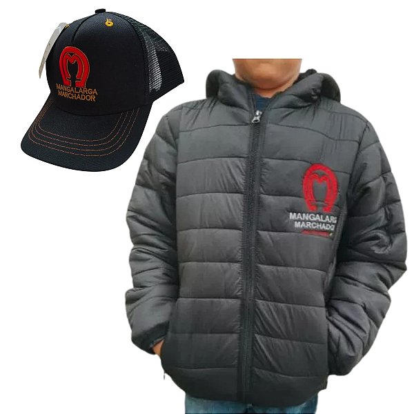 Jaqueta Mangalarga Marchador + Boné Kit Infantil
