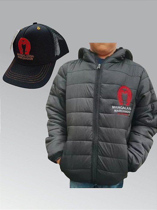 Jaqueta Mangalarga Marchador + Boné Kit Infantil