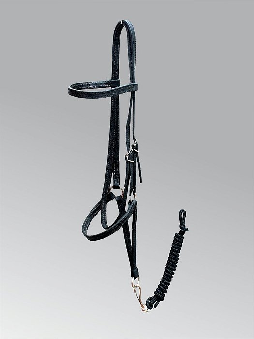 Cabresto de Couro com Sujigola