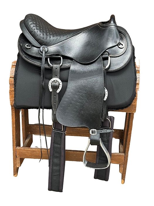 Sela Australiana Mangalarga São Bento Completa - Preta