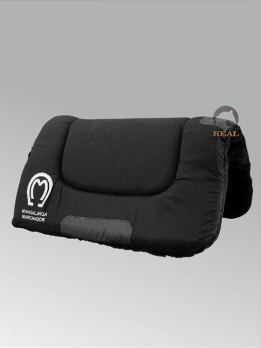 Manta de Pelúcia Mangalarga - Preta