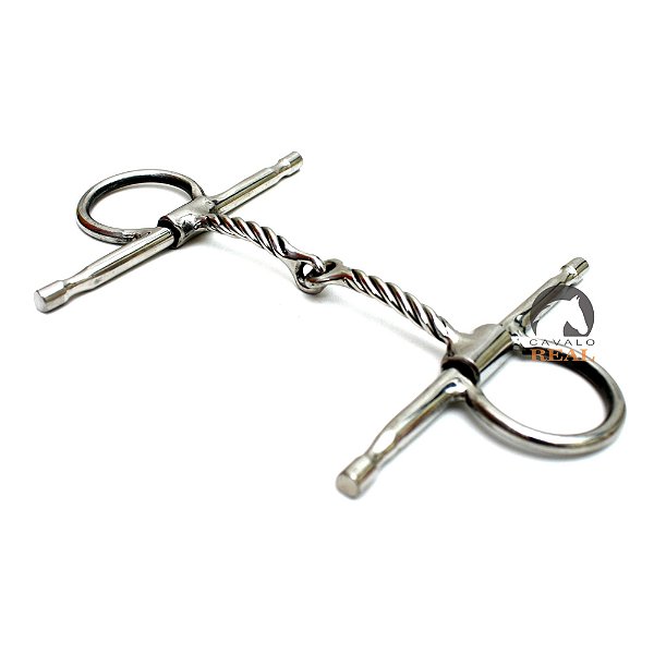 Bridão Caneta Inox Bocal Torcido