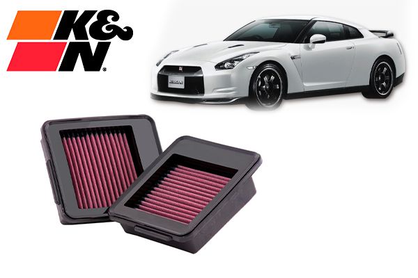 Filtro K&N Nissan GT-R 09-17 kit C/2