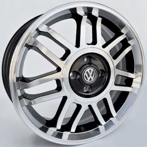 Roda KR SnowFlakes Aro 17 Tala 6 / 4 Furos (4x100) / Rally Som Store -  Rally Som Store