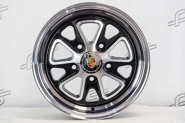 Roda 911 Fuchs II Aro 15 / 5 Furos 5x130 (Tala 4,5 DD)