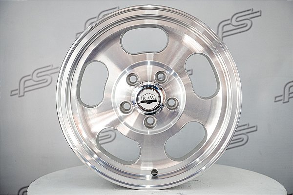 Roda Dish Diamantada Aro 15 / 5 Furos (5x112) Kombi