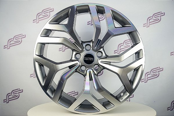 Jogo De Rodas Land Rover New Velar HSE Grafite Diamantado 5x120 - 21x9,5