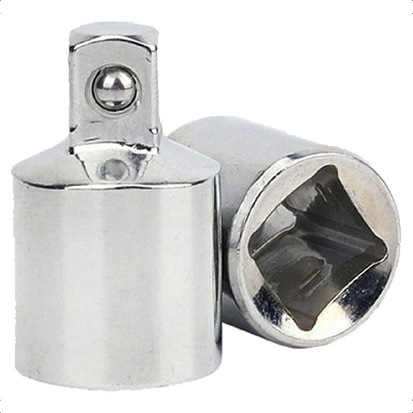 Adaptador Soquete Cromo Vanádio 1/2 F X 3/8 M - Eda 8hv