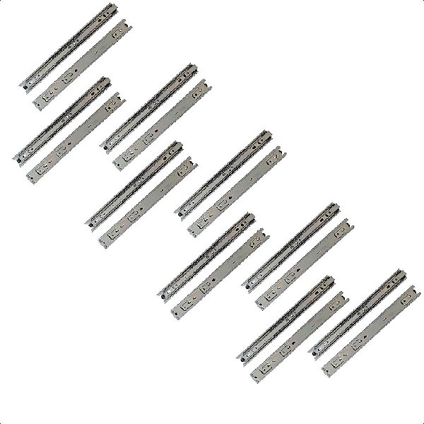 18 Corrediças Telescópicas 30cm Gaveta Trilho Zinca. 9Pares