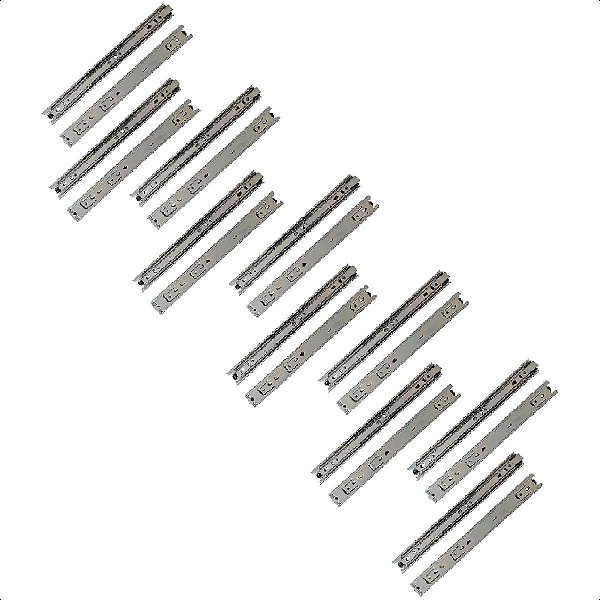 20Corrediças Telescópicas 35cm Gaveta Trilho Zinca. 10Pares
