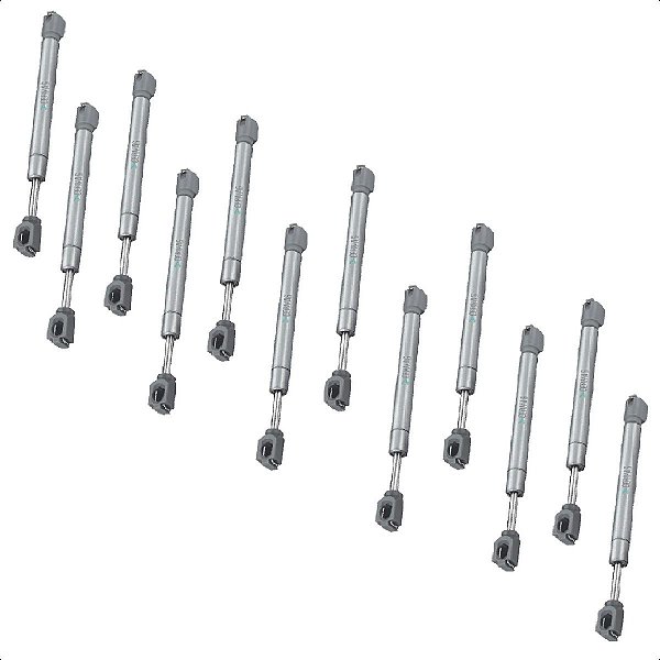 12 Amortecedor Porta Armário Pistão Gás 60N Capacidade 6Kg