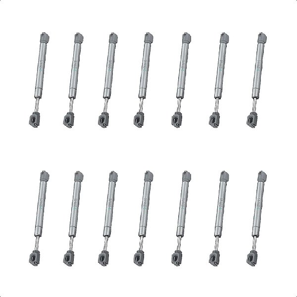 14 Amortecedor Porta Armário Pistão Gás 80N Capacidade 8Kg