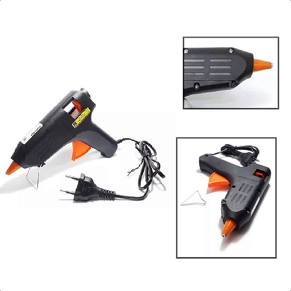Pistola Cola Quente Silicone Bivolt Profissional 40W