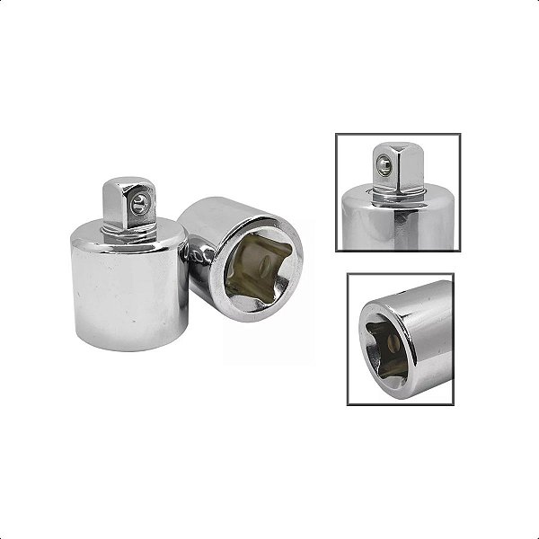 Adaptador para Soquete Cromo Vanádio 3/4"F X 1/2"M
