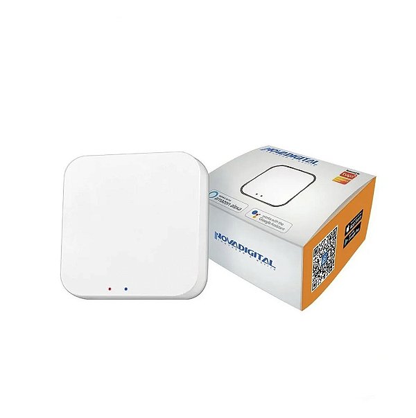 Hub Bridge NovaDigital ZigBee 3.0 Automação s/ uso de Wi-Fi