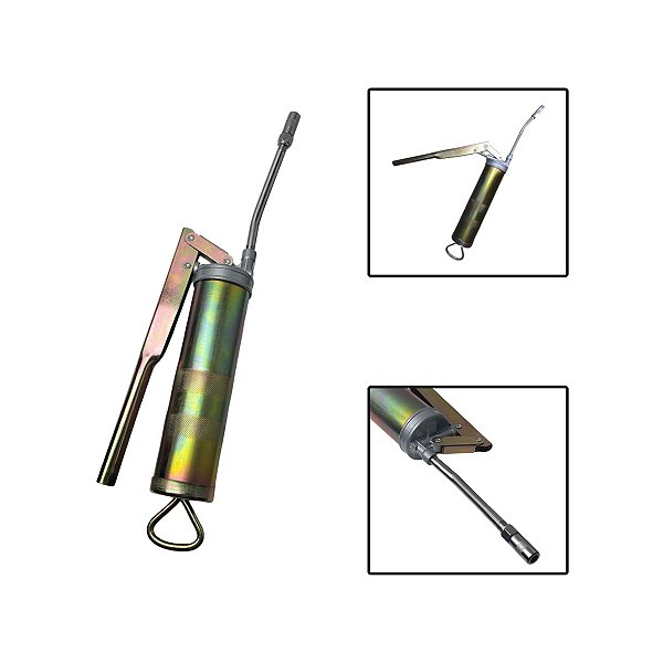 Engraxadeira Manual Bomba Para Graxa 300gr 10 Oz