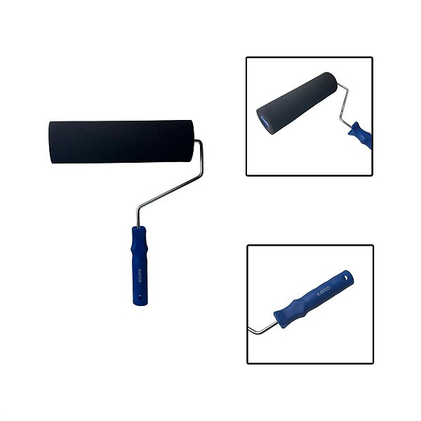 Rolo Espuma Suporte Garfo Pintura Pintar 23cm