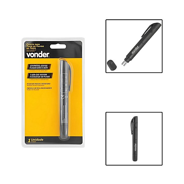 Caneta Para Teste De Fluído De Freio DOT3 DOT4