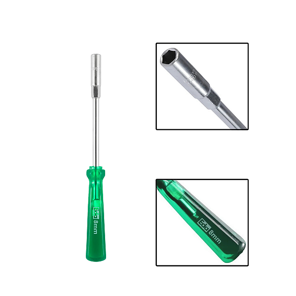 Chave Canhao 8mm Crv Longa