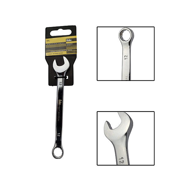 Chave Combinada Eliptica 12mm