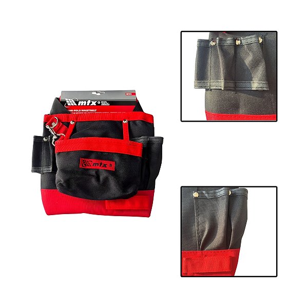 Bolsa Cinto Porta Ferramentas Eletricista 7 Bolsos